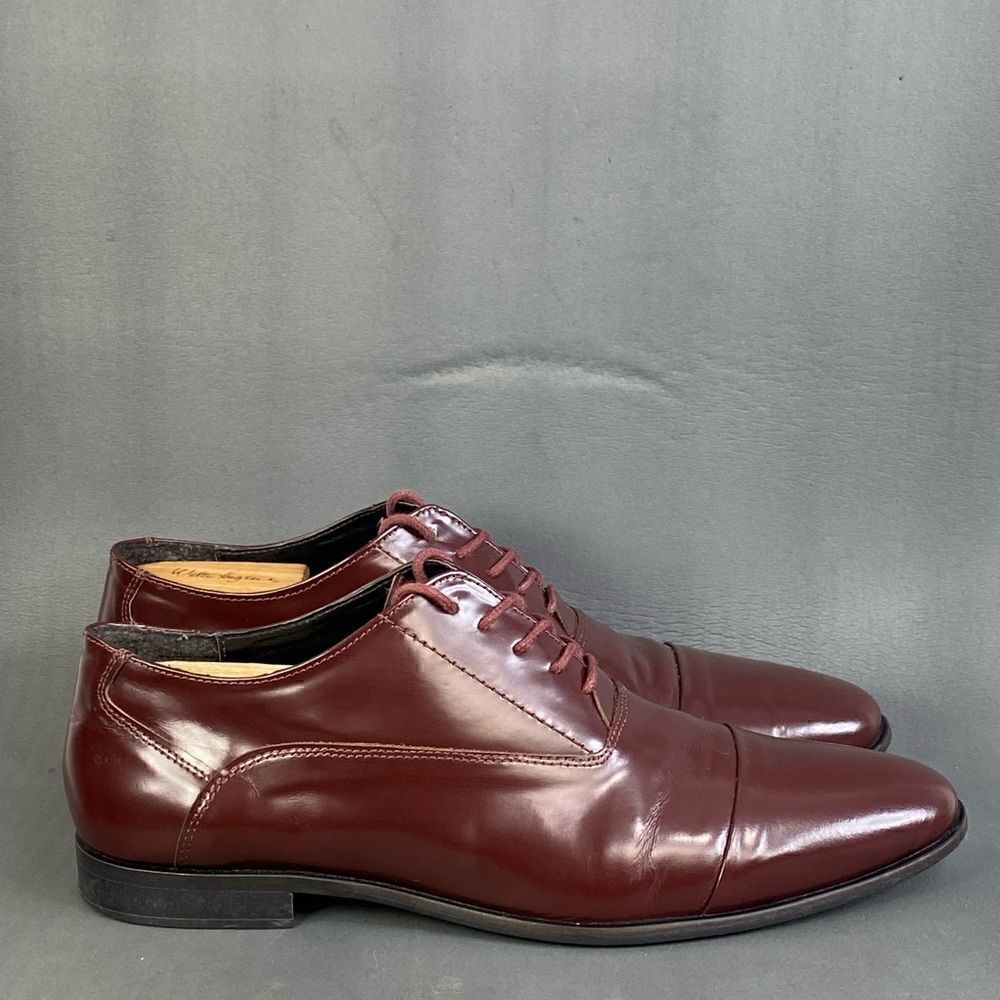 KG By Kurt Geiger Rayleigh Hi Shine Derby Oxford Shoes mens size  10 (43)